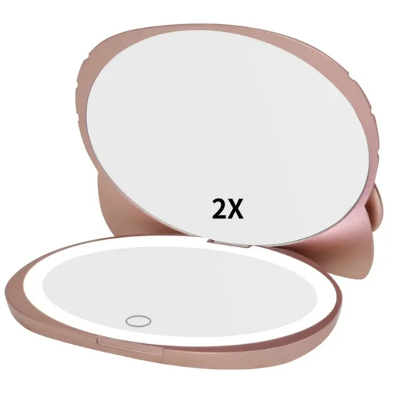 Hello Kitty Kawaii Battery Compact Mirror with Special Finish NIB - Picture 3 of 5